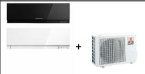 Climatiseurs MITSUBISHI EF A+++ Gamme Mural Design 12000 BTU