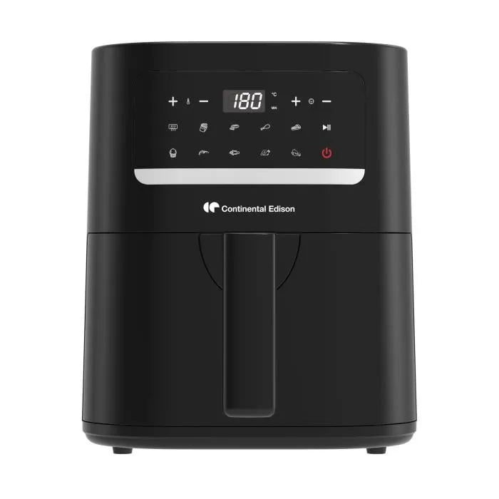 Friteuse à Air Sans huile CONTINENTAL EDISON - 4,5 L - Noir - 1400W