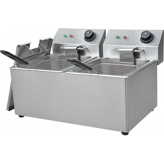 Friteuse Electrique Professionnelle 2 Paniers 8L