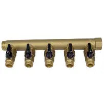 COLLECTEURS VANNES MF 3/4" Sortie 1/2 NOURICES - COLLECTEURS : 5 voies