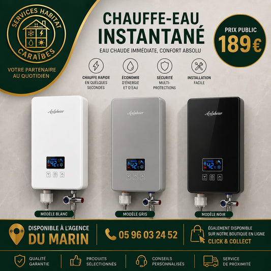 Chauffe-eau électrique instantané