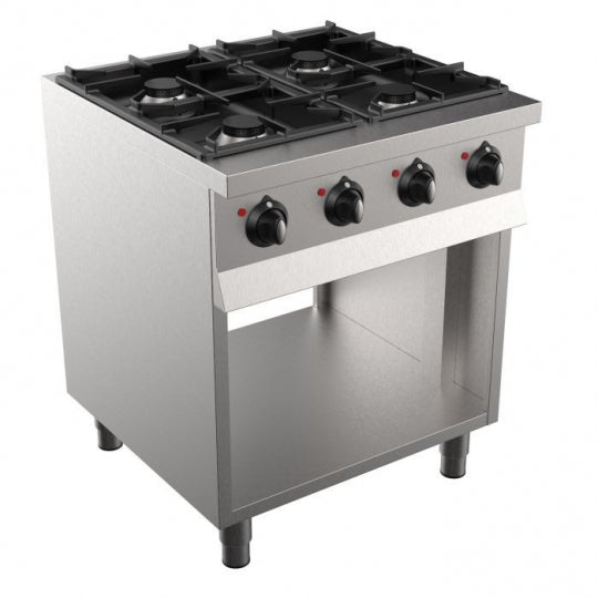 Cuisinière à Gaz 4 Brûleurs - Combisteel - Base 700