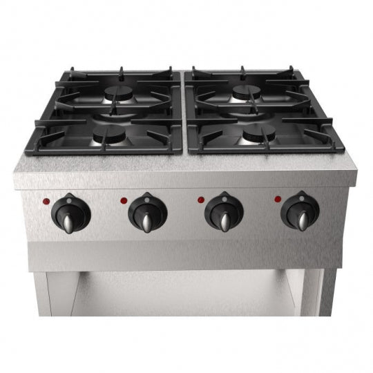 Cuisinière à Gaz 4 Brûleurs - Combisteel - Base 700