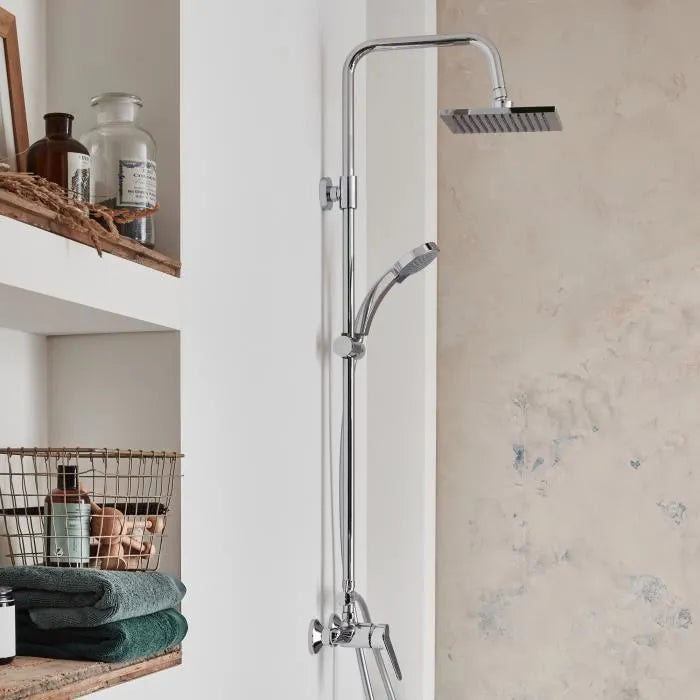 JACOB DELAFON Colonne de douche mécanique Colette, finition chrome