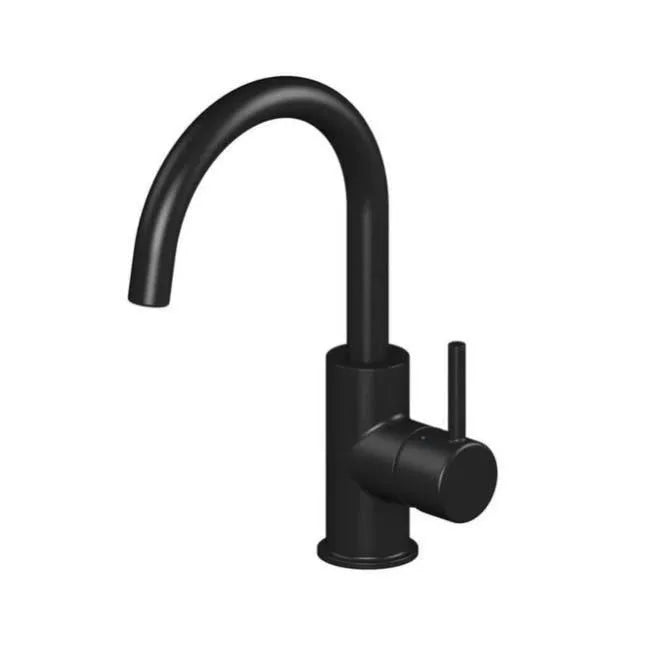Mitigeur de lavabo noir mat