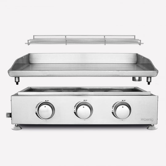 Plancha Gaz, Hkoenig - 3 feux