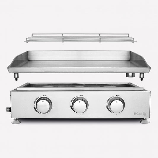 Plancha Gaz, Hkoenig - 3 feux
