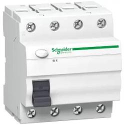 Disjoncteur courbe D tétrapolaire 16A - 4P - 10kA - À vis - Schneider Electric Acti9 iC60N