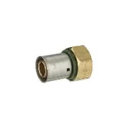 Raccord écrou tournant PER à sertir 16x3/4