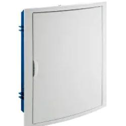 SOLERA - Coffret électrique encastrable sur Placo 420x320x75mm - 2 rangée de 28 modules