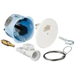 EUR'OHM XL AIR'metic Point de centre DCL D67/68mm P50 + fiche/douille DCL E27